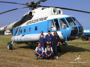 Foto z vápnění 2001, Václav Hönl, Bob Čech, Honza Černý, Leonid Novák, Slávek Fuxa